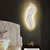 cheap Indoor Wall Lights-Lightinthebox 1-Light 65cm LED Wall Lights Feather Shape Design Wall Lights Modern Light Luxury Style Bedroom Dining Room Resin Wall Light 110-120V 220-240V