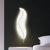 cheap Indoor Wall Lights-Lightinthebox 1-Light 65cm LED Wall Lights Feather Shape Design Wall Lights Modern Light Luxury Style Bedroom Dining Room Resin Wall Light 110-120V 220-240V