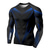 cheap Running Tops-21Grams® Men&#039;s Long Sleeve Compression Shirt Running Shirt Geometry Top Athletic Athleisure Spandex Breathable Quick Dry Moisture Wicking Fitness Gym Workout Running Active Training Exercise