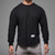 cheap Running Tops-Men&#039;s Long Sleeve Running Shirt Tee Tshirt Top Athletic Athleisure Moisture Wicking Breathable Soft Fitness Gym Workout Walking Training Exercise Sportswear Solid Colored Normal Khaki White Black