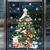 cheap Christmas Decorations-Double Side Christmas Decoration Christmas Stickers Shopping Mall Glass Window Decoration Stickers Christma Tree Electrostatic Sticker Happy New Year