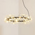 cheap Pendant Lights-40/60 cm Circle Design Pendant Light Metal Modern Style Stylish Floral Style Electroplated Painted Finishes LED Nordic Style 220-240V