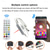 cheap LED Strip Lights-32.8ft 10m COB Bluetooth LED Smart Strip Lights Christmas Decor Music Sync RGB APP Color Changing for Bedroom Home TV Back Light DIY Décor