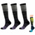 baratos Meias de Ciclismo-3 pares de meias de compressão médicas graduadas para mulheres&amp;amp;meia masculina de 20-30mmhg até o joelho (multicolorida 1, pequena / média (tamanho americano))