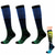 olcso Kerékpáros zoknik-3 pár orvosi kompressziós zokni nőknek&amp;amp;férfiak 20-30 mmhg térdmagas zokni (sokszínű 1, kicsi/közepes (us méret))
