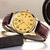 cheap Quartz Watches-OLEVS Men Quartz Watch Calendar Waterproof Genuine Leather Watch