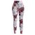 cheap Yoga Leggings &amp; Tights-Women&#039;s Leggings Sports Gym Leggings Yoga Pants Spandex Red Blue Cropped Leggings Floral Tummy Control Butt Lift Clothing Clothes Yoga Fitness Gym Workout Running / High Elasticity / Athletic