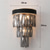 economico Luci da parete-lampade da parete moderne in cristallo applique da parete grigio trasparente camera da letto negozi caffè applique da parete in cristallo 220-240v 110-120v 5 w