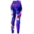 cheap Yoga Leggings &amp; Tights-Women&#039;s Leggings Sports Gym Leggings Yoga Pants Spandex Purple Cropped Leggings Butterfly Tummy Control Butt Lift Clothing Clothes Yoga Fitness Gym Workout Running / High Elasticity / Athletic