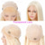 cheap Human Hair Lace Front Wigs-150% 180% 13x4 Lace T1B/613 Ombre Blonde Lace Front Human Hair Wigs For Women Brazilian Remy Straight Pre Plucked