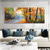 cheap Landscape Paintings-Handmade Oil Painting Canvas Wall Art Decoration Abstract Landscape  Painting Road Forest for Home Decor Rolled Frameless Unstretched Painting
