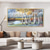 cheap Landscape Paintings-Handmade Oil Painting Canvas Wall Art Decoration Abstract Landscape  Painting Autumn Birch for Home Decor Rolled Frameless Unstretched Painting