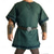 cheap Tops-Punk &amp; Gothic Medieval Renaissance Blouse / Shirt Tunic Ren Faire Warrior Viking Plus Size Solid Color Men&#039;s Viking Party Adults&#039; Blouse