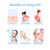 cheap Facial Massager-Original Skincare Ice Roller For Face SOICY S20 Derma Cooler Massager For Face Lift Sun Damage Redness Pain Relife