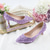 cheap Wedding Guest-Women's Sparkly Rhinestone Pointed Toe Pumps – Low Kitten Heel Dress Shoes for Weddings, Cocktail &amp; Parties