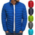 cheap Softshell, Fleece &amp; Hiking Jackets-Men&#039;s Warm Puffer Bubble Jacket Quilted Padded Jacket Zip Up Outerwear Outdoor Winter Bomber Jacket Zipper Coat Casual Tops Windproof Lightweight Jacket Sports Trench Coat Fishing Climbing Running