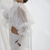 abordables enveloppes d&#039;invité de mariage-châle ivoire&amp;amp; wrap femmes bouffée wrap manches longues dentelle mariage wraps avec ruban cravate pour soirée soirée printemps&amp;amp; été