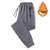 cheap Sweatpants-Men&#039;s Sweatpants Fleece Lined Pants Winter Outdoor Thermal Warm Windproof Breathable Lightweight Bottoms Thickened beam mouth black Thickened straight black Fishing Climbing Camping / Hiking / Caving