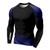 Недорогие Футболки для бега-Муж. Компрессионная футболка Футболка для бега 3D печать Длинный рукав Основной слой Атлетический Одежда для спорта и отдыха Спандекс Дышащий Быстровысыхающий Влагоотводящие