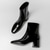 cheap Ankle Boots-Women&#039;s White Patent Leather Ankle Boots - Sleek Side-Zip Design with Block Heels, Perfect for Elegant Evening Wear or Casual Chic Outfits