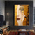 cheap People Paintings-Oil Painting Hand Painted Vertical Abstract People Contemporary Classic Rolled Canvas (No Frame)