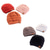 baratos Acessórios para Roupa de Caminhada-gorros para mulheres gorros de inverno chapéus para homens de malha grossa quente gorro desleixado chapéu preto &amp;cinza claro &amp;branco tamanho único