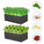 cheap Plant Grow Bags-Fabric Raised Garden Bed Square Felt Garden Flower Grow Bag Vegetable Planting Bag Planter Pot with Handles Planting Bag