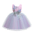 cheap Party Dresses-Kids Girls&#039; Dress Lace Floral Party Blue Purple Blushing Pink Cotton Elegant Colorful Dresses All Seasons 3-12 Years