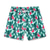 abordables Shorts playa-2022 verano nuevos pantalones de playa de vacaciones de ocio transfronterizos con hilo de red pantalones sueltos de cinco puntos con cordón de impresión personalizada