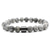cheap Men&#039;s Trendy Jewelry-hot selling  natural volcanic stone colorful seven chakra bracelet agate stone beads bracelet