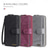 voordelige Samsung-hoesje-telefoon hoesje Voor Samsung Galaxy S23 S22 S21 FE S21 Ultra Plus S20 A14 A54 A73 A53 A33 Wallet Card Case Rits Volledig lichaamsbeschermend met telefoonriem Effen PC PU-nahka