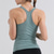 ieftine Topuri de yoga-Pentru femei Tricou cu căptușeală Vară Pernițe Detașabile Fără fir Culoare solidă Verde Negru Nailon Yoga Fitness Gimnastică antrenament Bluză Sportiv Îmbrăcăminte de Sport  Respirabil Uscare rapid