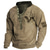 cheap Hiking Tops-Men&#039;s Casual Shirts Outdoor Vintage Contrast Color Henley Collar Sweatshirt Camouflage Printed Casual Sweatshirt