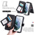 voordelige Samsung-hoesje-telefoon hoesje Voor Samsung Galaxy S23 S22 S21 FE S21 Ultra Plus S20 A14 A54 A73 A53 A33 Wallet Card Case Rits Volledig lichaamsbeschermend met telefoonriem Effen PC PU-nahka