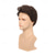 abordables Pelucas hombre-Hombres peluca marrón en capas corto rizado natural ondulado halloween sintético resistente al calor cosplay fiesta pelucas de cabello para hombre chico