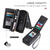 voordelige Samsung-hoesje-telefoon hoesje Voor Samsung Galaxy S23 S22 S21 FE S21 Ultra Plus S20 A14 A54 A73 A53 A33 Wallet Card Case Rits Volledig lichaamsbeschermend met telefoonriem Effen PC PU-nahka