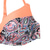 billige Bikinisæt-Dame Badetøj Bikini 2 stk badedragt Push-up bukser Geometrisk Multicolor Blå Lyserød Orange Gul V-strop Badedragter nyt Sexet Sød Stil / BH med indlæg