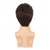 abordables Pelucas hombre-Hombres peluca marrón en capas corto rizado natural ondulado halloween sintético resistente al calor cosplay fiesta pelucas de cabello para hombre chico
