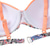 cheap Bikini Sets-Women&#039;s Swimwear Bikini 2 Piece Swimsuit Push Up Geometric Multicolor Blue Pink Orange Yellow V Wire Bathing Suits New Sexy Cute / Padded Bras