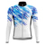 cheap Cycling Jerseys-21Grams® Men&#039;s Cycling Jersey Long Sleeve Mountain Bike MTB Road Bike Cycling Graphic Graffiti Shirt Green Blue Breathable Quick Dry Moisture Wicking Sports Clothing Apparel / Athleisure