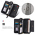 voordelige Samsung-hoesje-telefoon hoesje Voor Samsung Galaxy S23 S22 S21 FE S21 Ultra Plus S20 A14 A54 A73 A53 A33 Wallet Card Case Rits Volledig lichaamsbeschermend met telefoonriem Effen PC PU-nahka