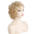 economico Parrucche trendy sintetiche-dominique mcelligott parrucca parrucche bionde corte per le donne bianche capelli biondi ondulati ricci naturali parrucche corte sintetiche parrucche per feste di natale