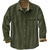 Χαμηλού Κόστους Αντιανεμικά ,Φλις &amp; Μπουφάν Πεζοπορίας-ανδρικό μπουφάν buck camp φανελένιο πουκάμισο μακρυμάνικο με κουμπί πουκάμισο πουκάμισο εργασίας πουκάμισο εργασίας χρησιμότητα casual πουκάμισο με κουμπί