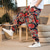 economico retrò-Per uomo Harém Pantaloni della tuta Pantaloni Pantaloni estivi cascante Vita elastica Cavallo basso Farfalla Astratto Floreale Traspirante Morbido Lunghezza intera Informale Giornaliero Cotone e lino