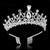 cheap Hair Styling Accessories-Crystal Tiara Crown for Women Prom Queen Crown Quinceanera Pageant Crowns Princess Crown Rhinestone Crystal Bridal Crowns Tiaras for Women Silver Gold Color