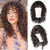 cheap Synthetic Trendy Wigs-Eddie Munson Cosplay Long Curly Wig with Bangs 20Inch Shag Haircut With Curly Fringe Synthetic Hair for Women and Women Daily Use Party Christmas Party Wigs