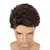 abordables Pelucas hombre-Hombres peluca marrón en capas corto rizado natural ondulado halloween sintético resistente al calor cosplay fiesta pelucas de cabello para hombre chico