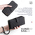 voordelige Samsung-hoesje-telefoon hoesje Voor Samsung Galaxy S23 S22 S21 FE S21 Ultra Plus S20 A14 A54 A73 A53 A33 Wallet Card Case Rits Volledig lichaamsbeschermend met telefoonriem Effen PC PU-nahka