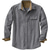 baratos Casacos Leves, Polares &amp; Caminhada-Camisa de flanela masculina buck camp camisa de manga longa camisa de botão para baixo camisa de trabalho utilitário de trabalho camisa casual de botão