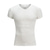 billiga Casual T-shirts för män-Herr T-shirt V-hals Sommar Kortärmad Ensfärgat V-hals Ledigt Dagligen Kläder Kläder Lättvikt Ledigt Mode Vit Svart Blå